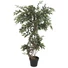 Kép 1/3 - EUROPALMS Ficus multiple spiral trunk, artificial plant, green, 130cm