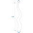 Kép 3/8 - EUROPALMS Design vase WAVE-125, white