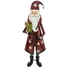 Kép 1/8 - EUROPALMS Santa Claus, Metal, 150cm, red