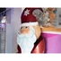 Kép 6/8 - EUROPALMS Santa Claus, Metal, 150cm, red
