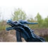 Kép 8/8 - EUROPALMS Halloween Flying Dragon, animated, blue, 120cm