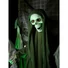 Kép 7/7 - EUROPALMS Halloween Figure Skeleton with green cape, animated, 170cm