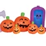 Kép 2/6 - EUROPALMS Halloween Inflatable Figure Ghost with Pumpkin, 244cm