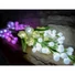 Kép 3/3 - EUROPALMS Arum set, 3 branches with LEDs white 85cm