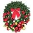 Kép 1/2 - EUROPALMS Premium Fir Wreath, decorated, 90cm