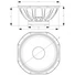 Kép 3/5 - CELTO ACOUSTIQUE 15NG500 15" Woofer, Ferrite Magnet, Aluminium Basket